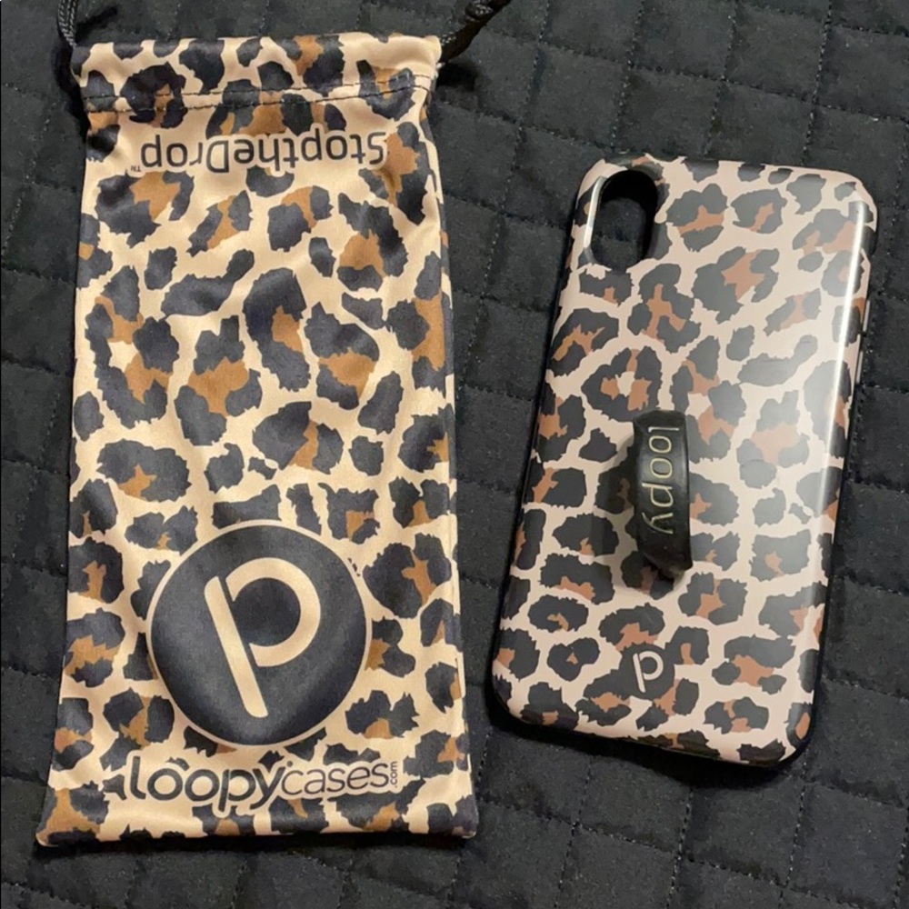 Loopy Case iPhone X Leopard Cheetah